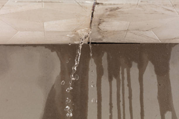 Professional Sewage Cleanup technician working in Barrington, RI